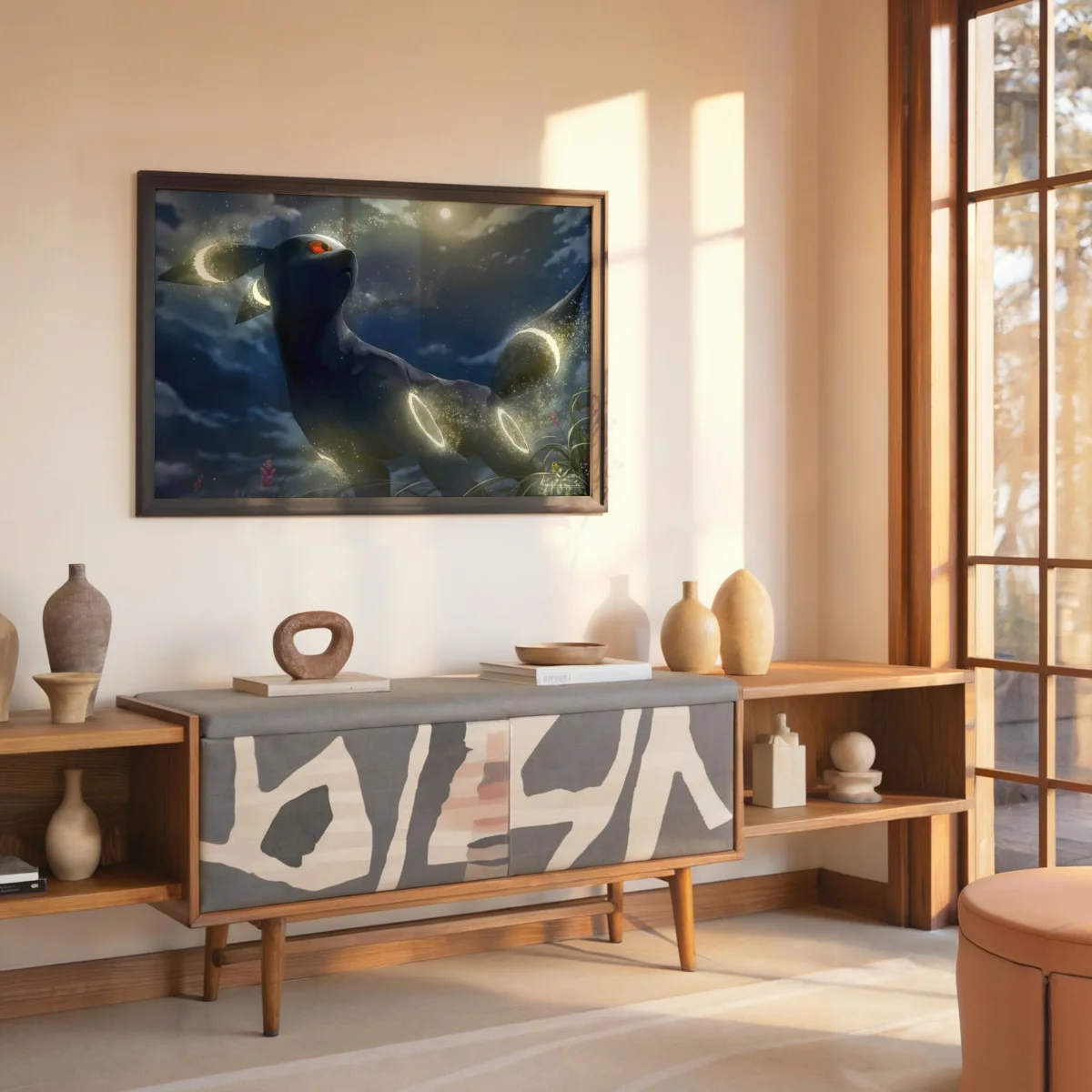 Tableau Pokemon Lumieres Nocturnes Mystiques – Image 7