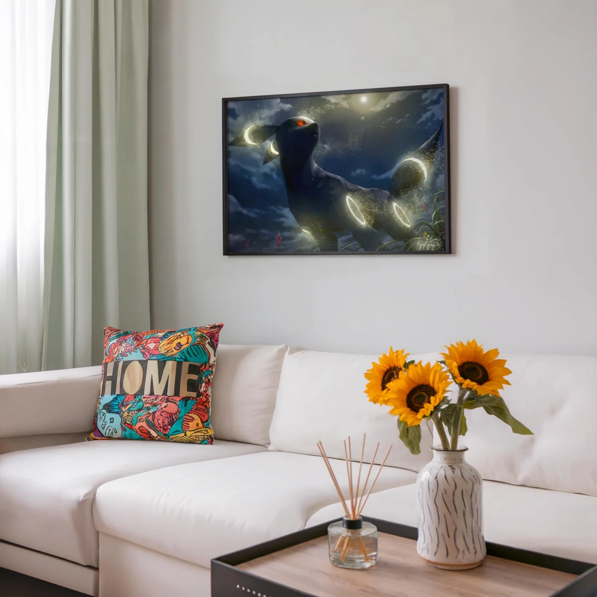 Tableau Pokemon Lumieres Nocturnes Mystiques – Image 8