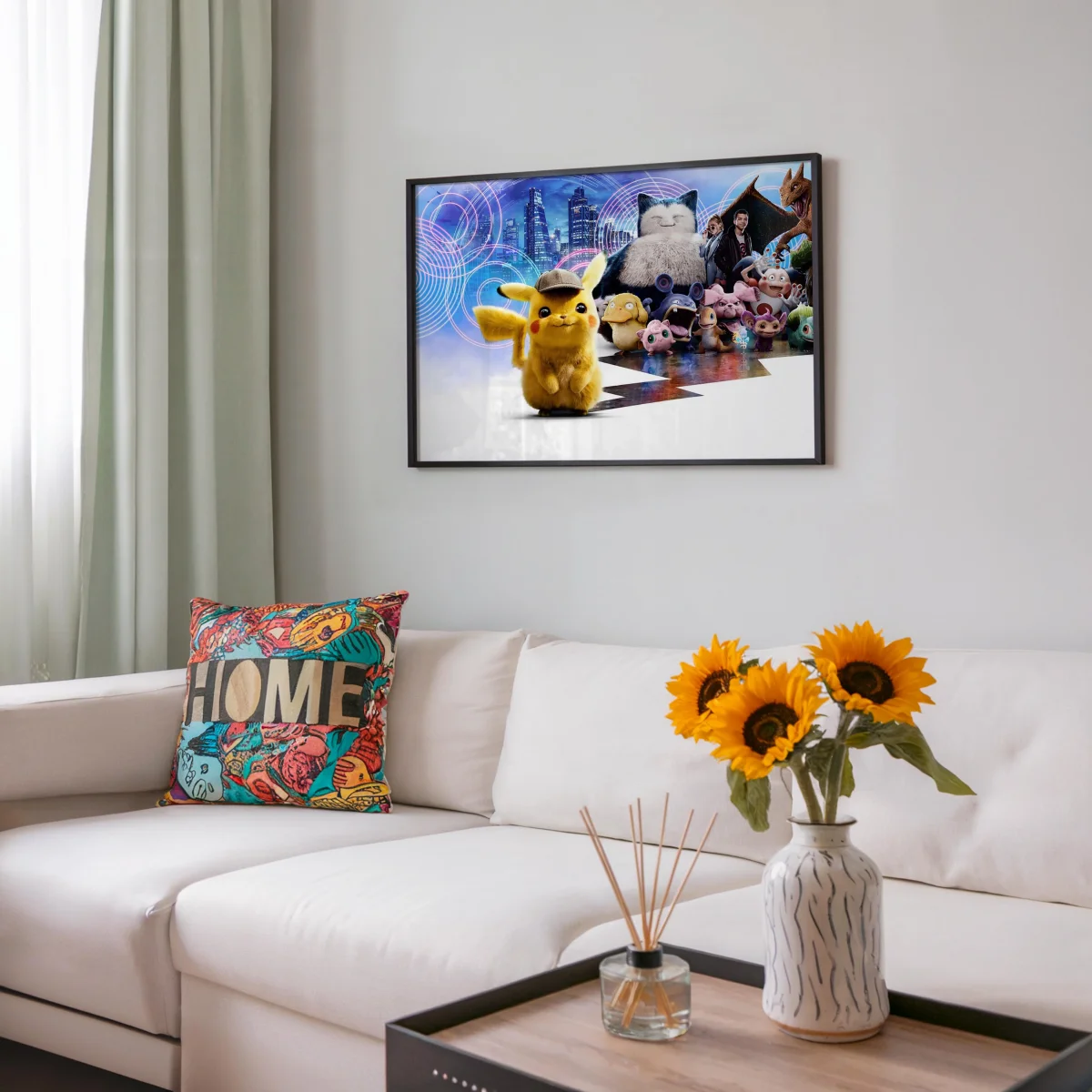 Tableau Pokemon Pikachu Detective Pokemon – Image 8