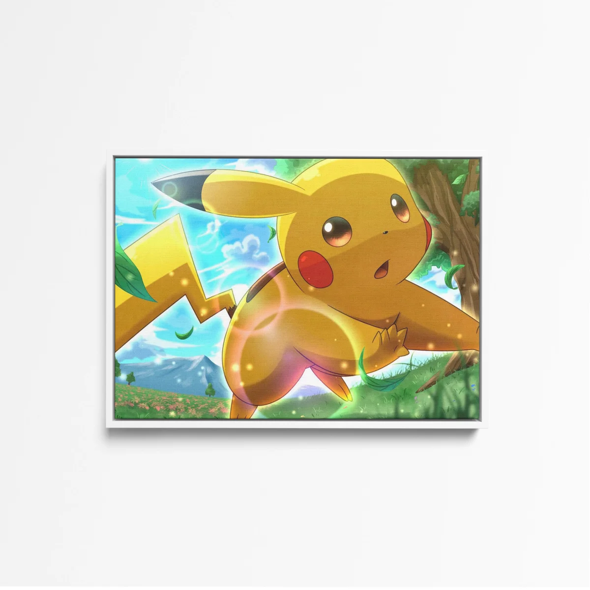 Tableau Pokemon Pikachu Enjoue Champetre – Image 5