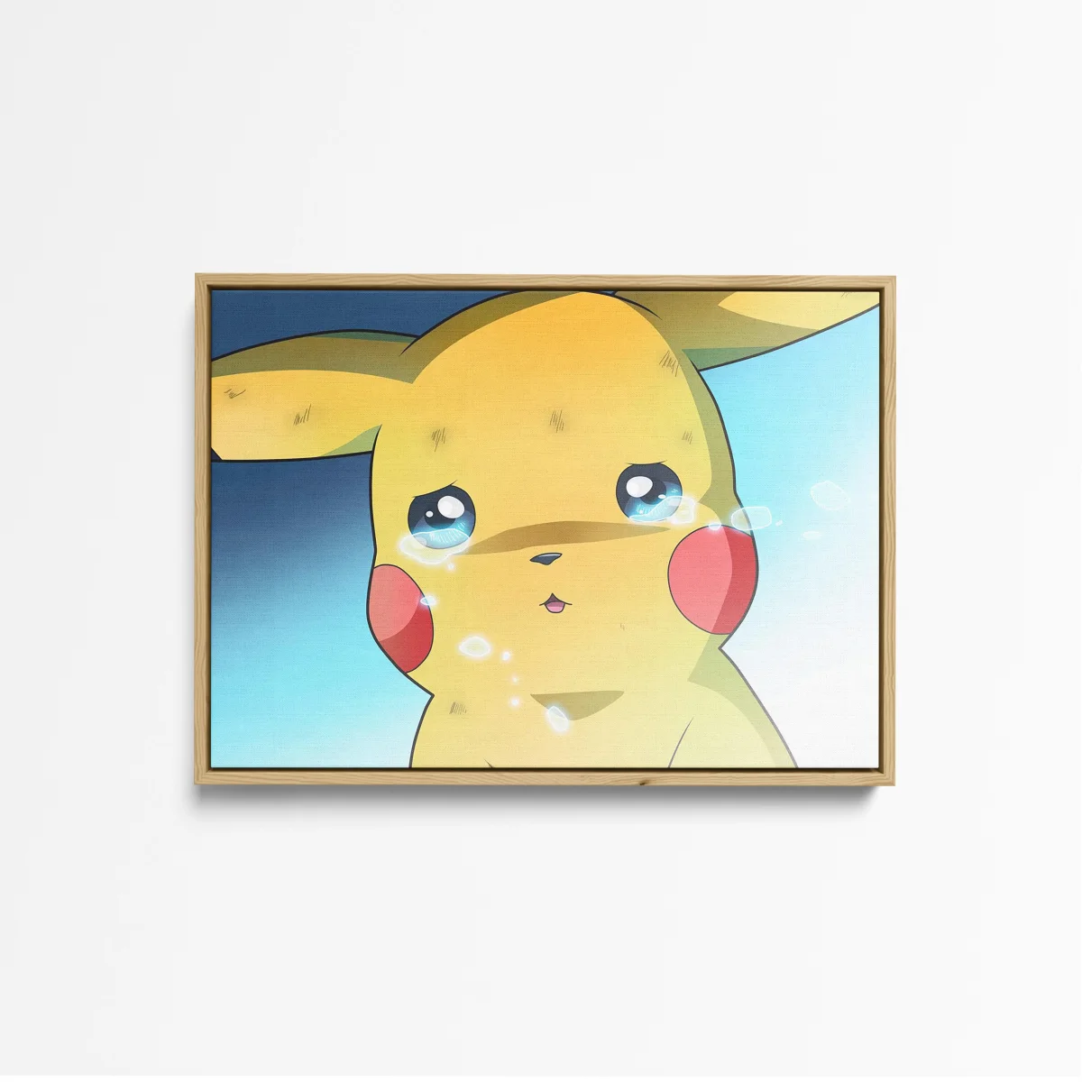 Tableau Pokemon Pikachu Pleurant Tristement – Image 6