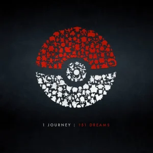 Tableau Pokemon Pokeball Silhouettes