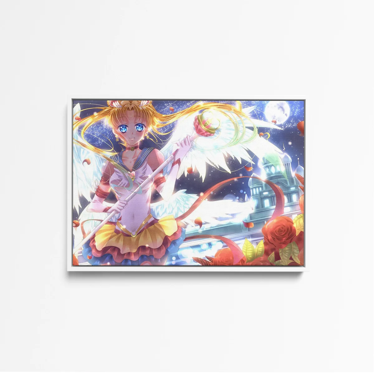 Tableau Sailor Moon Guerriere Ailee Lunaire – Image 5