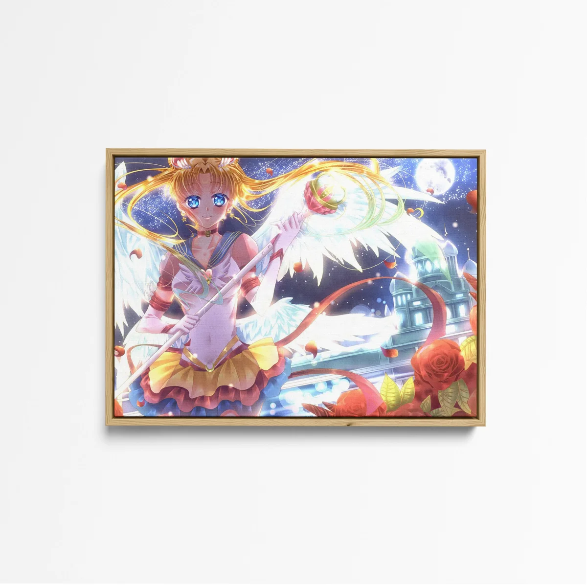 Tableau Sailor Moon Guerriere Ailee Lunaire – Image 6