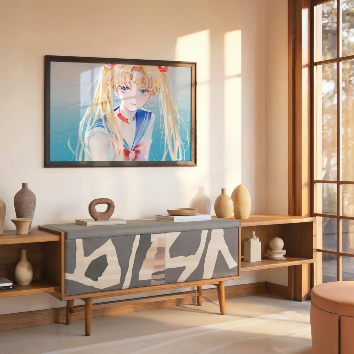 Tableau Sailor Moon Guerriere Lunaire Magique – Image 7