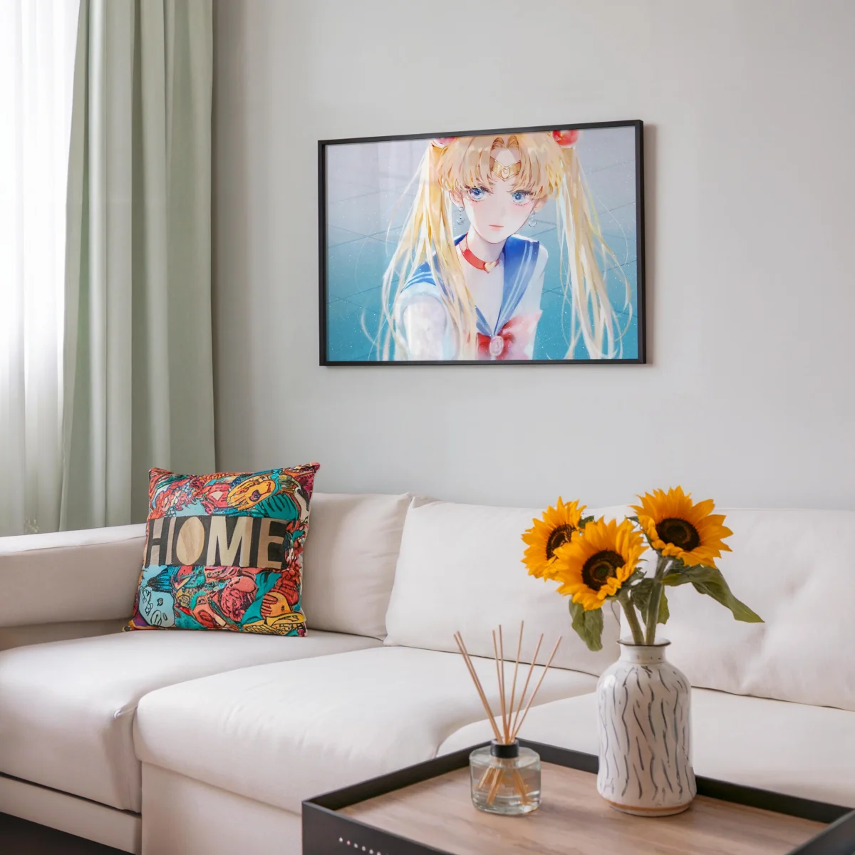 Tableau Sailor Moon Guerriere Lunaire Magique – Image 8