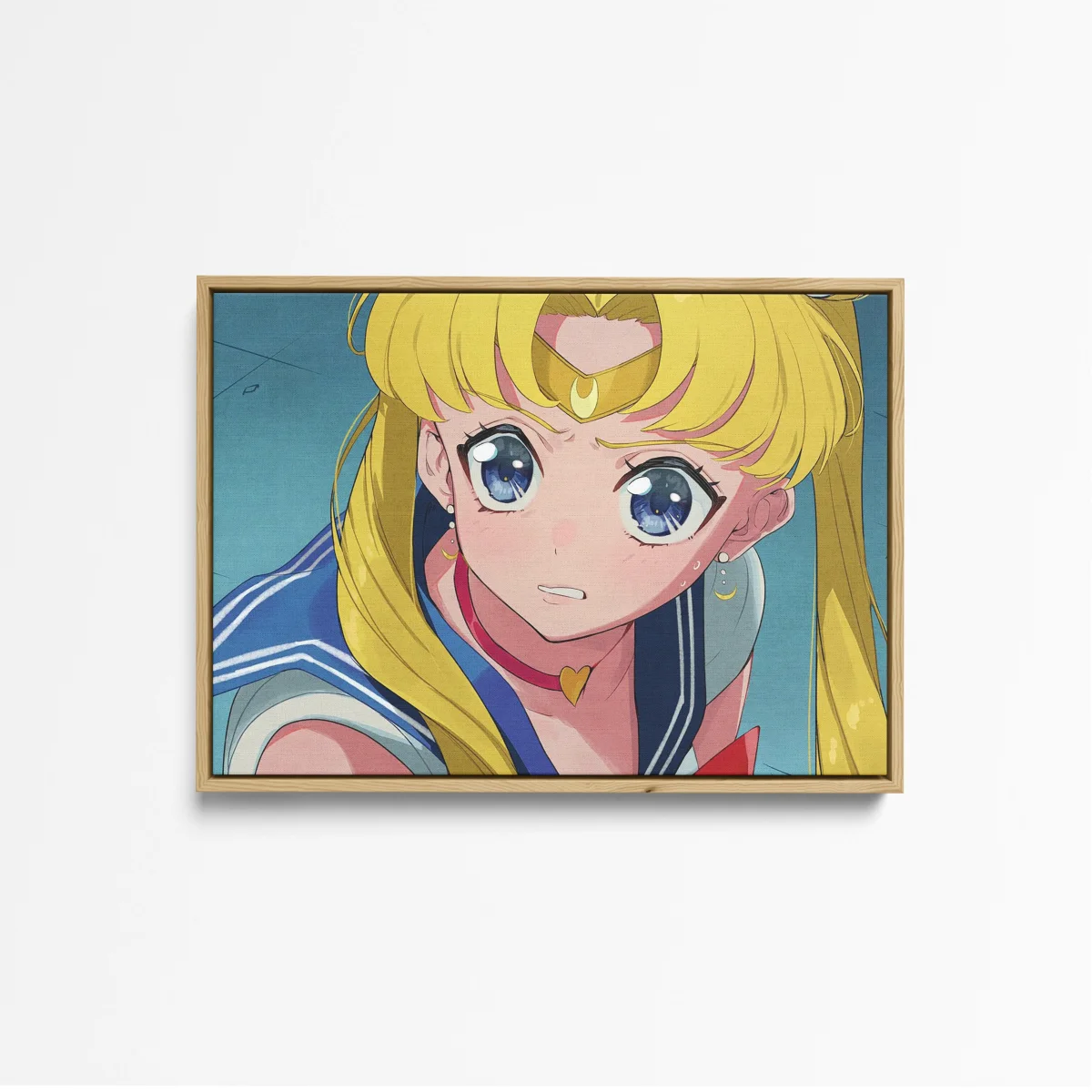 Tableau Sailor Moon Guerriere Preoccupee – Image 6
