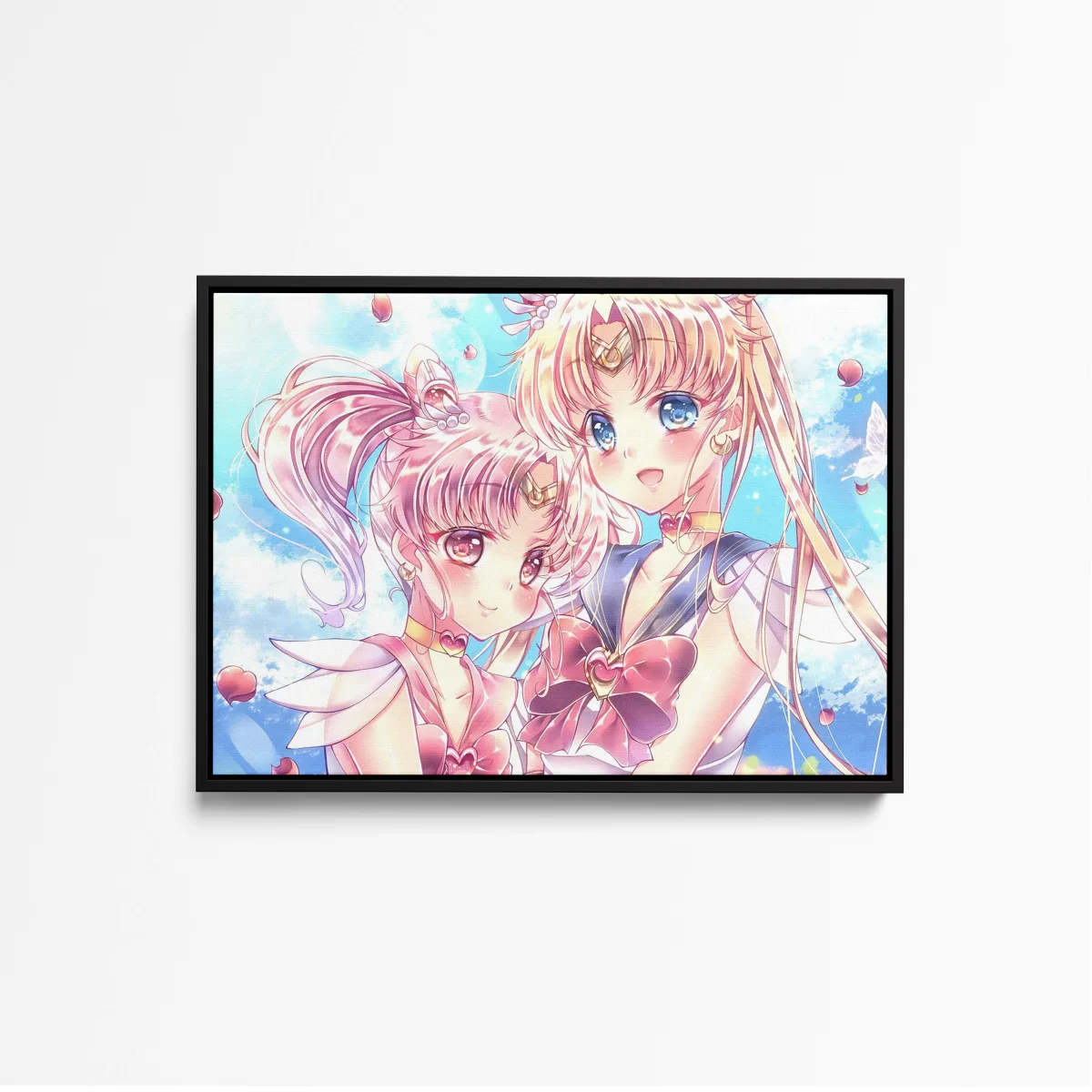 Tableau Sailor Moon Guerrieres Celestes Enlacees – Image 4