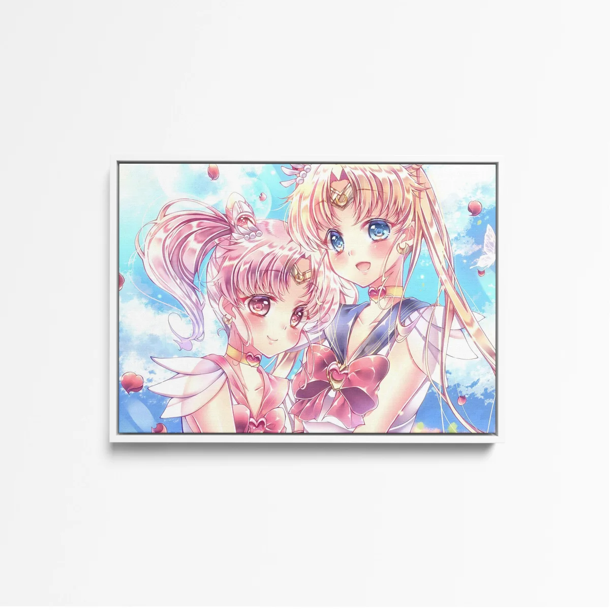 Tableau Sailor Moon Guerrieres Celestes Enlacees – Image 5