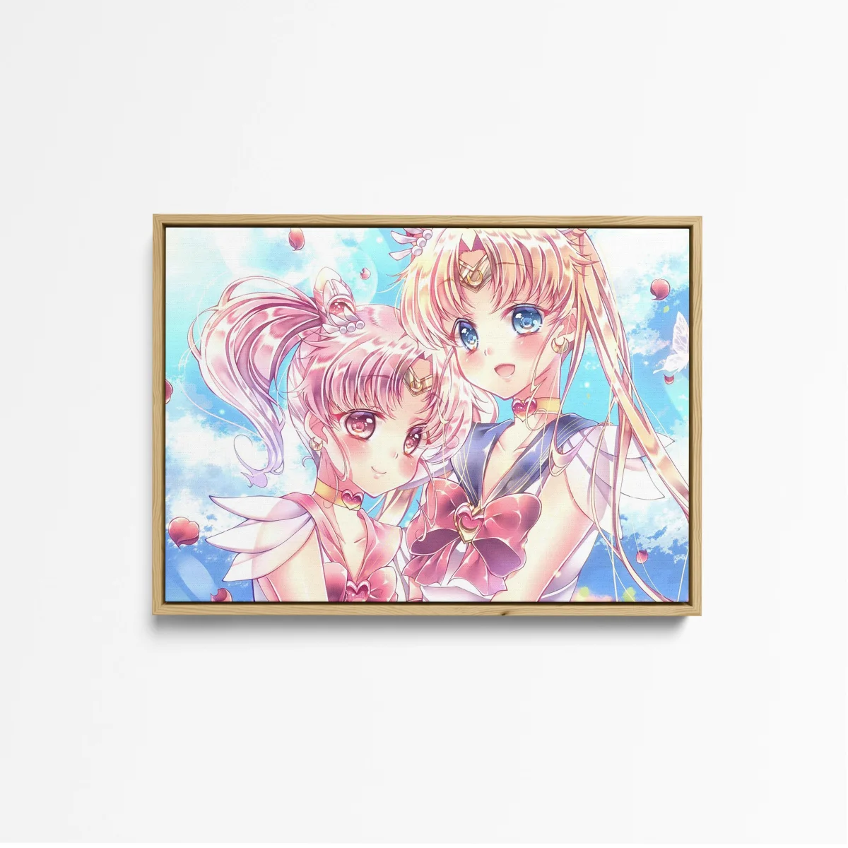 Tableau Sailor Moon Guerrieres Celestes Enlacees – Image 6