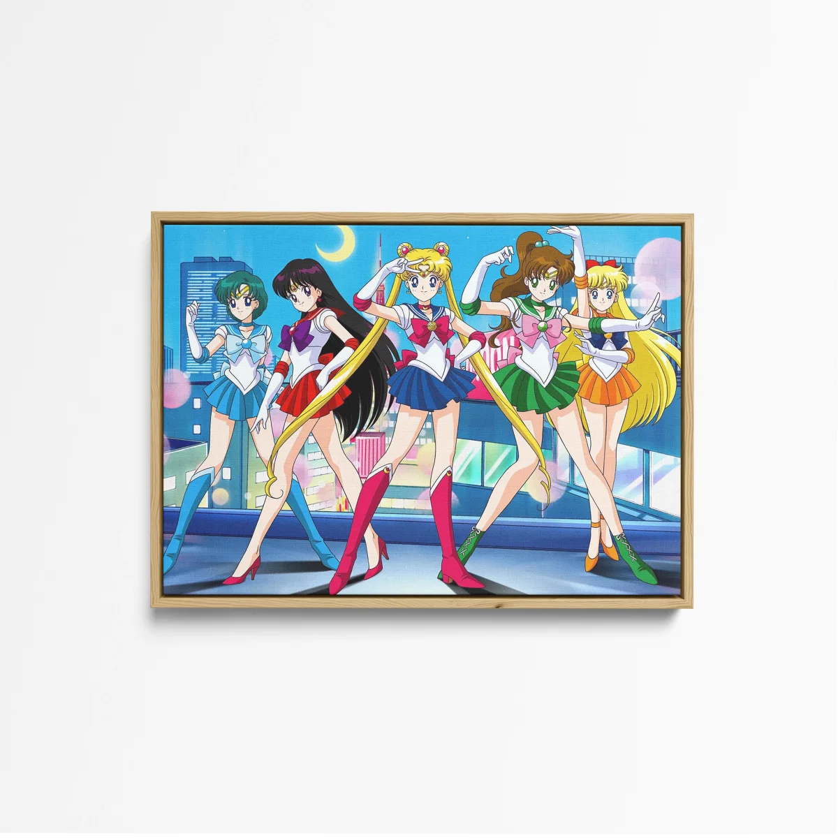 Tableau Sailor Moon Guerrieres Lunaires Unies – Image 6