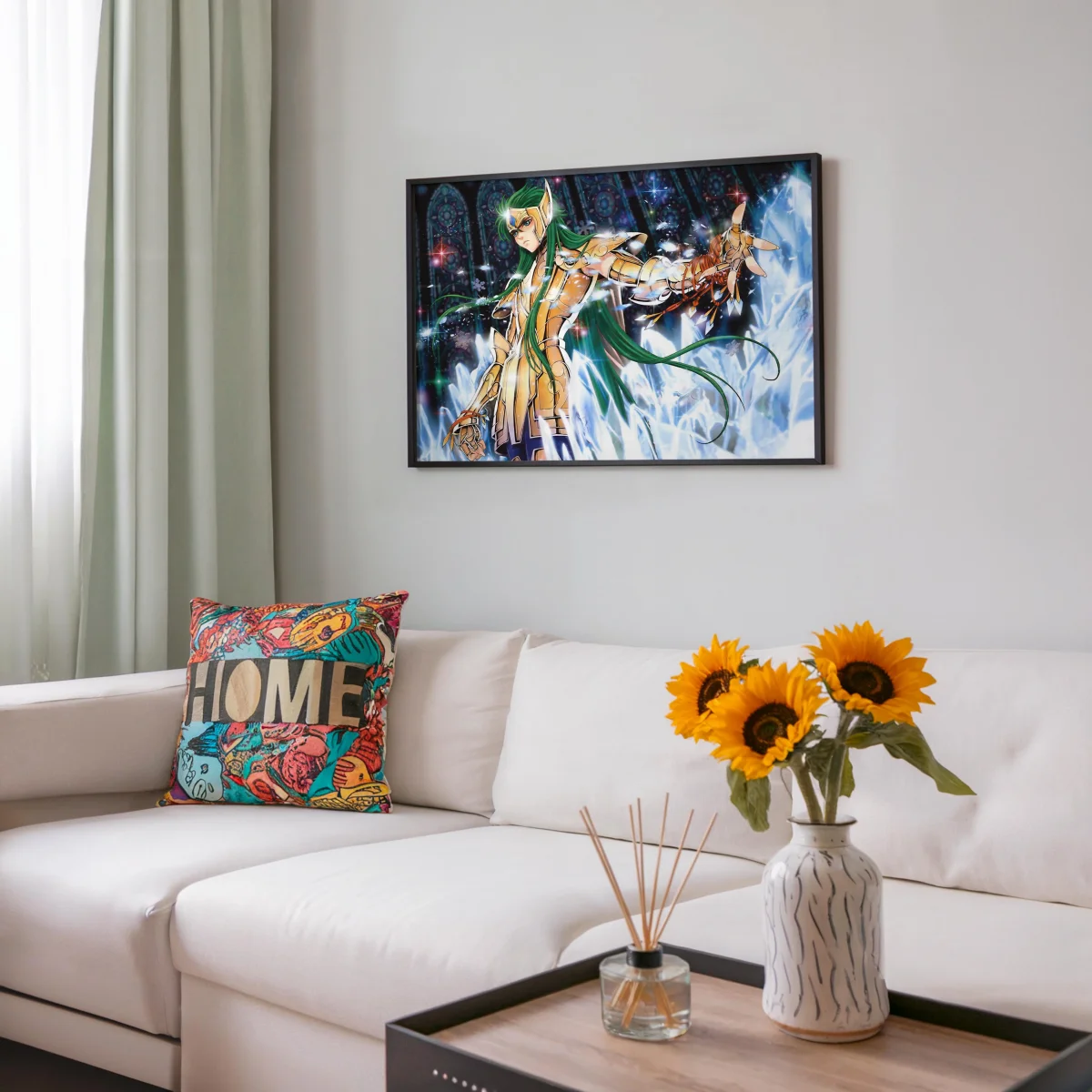 Tableau Saint Seiya Chevalier Glace Magique – Image 7