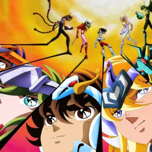Tableau Saint Seiya Guerriers Etheres Epiques