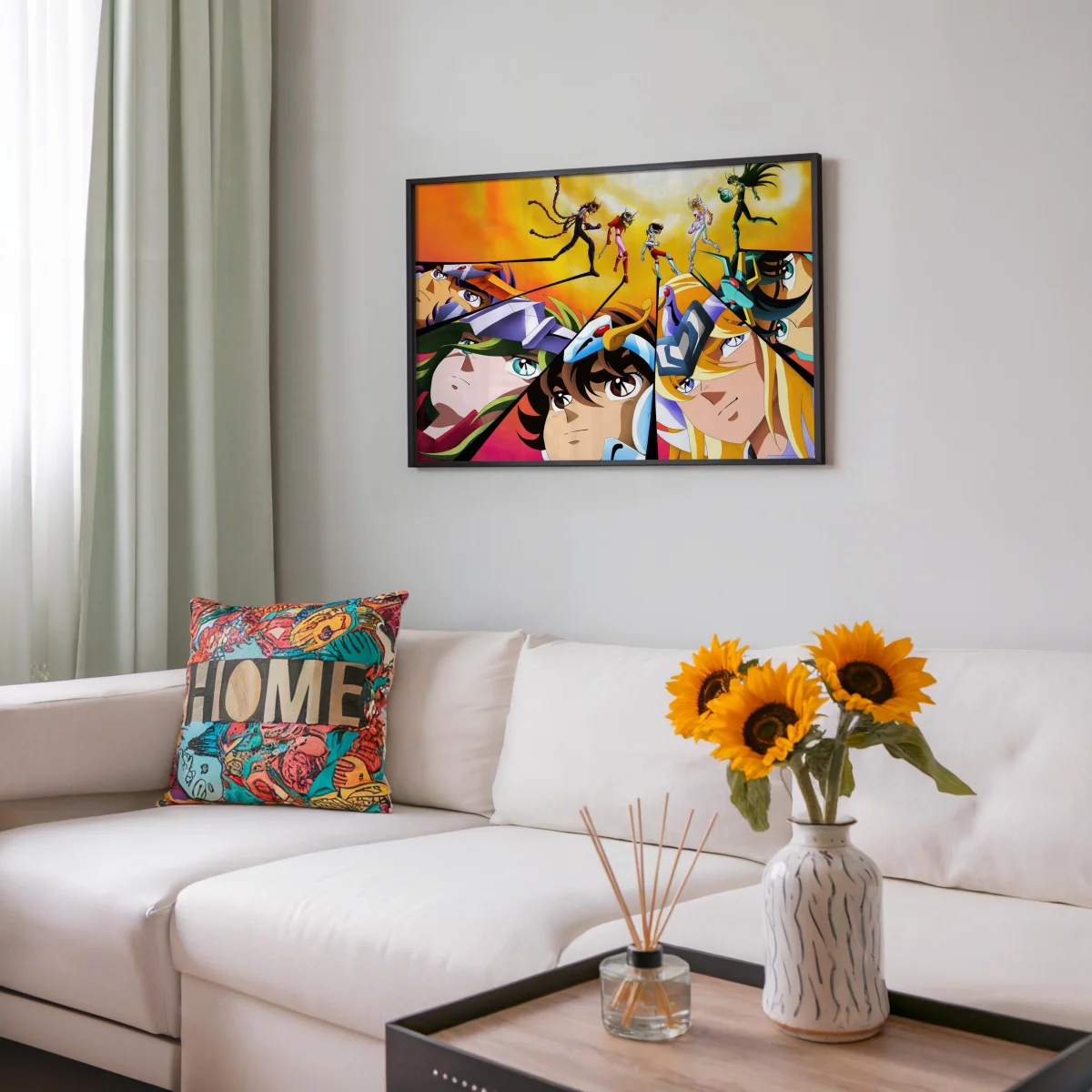 Tableau Saint Seiya Guerriers Etheres Epiques – Image 8