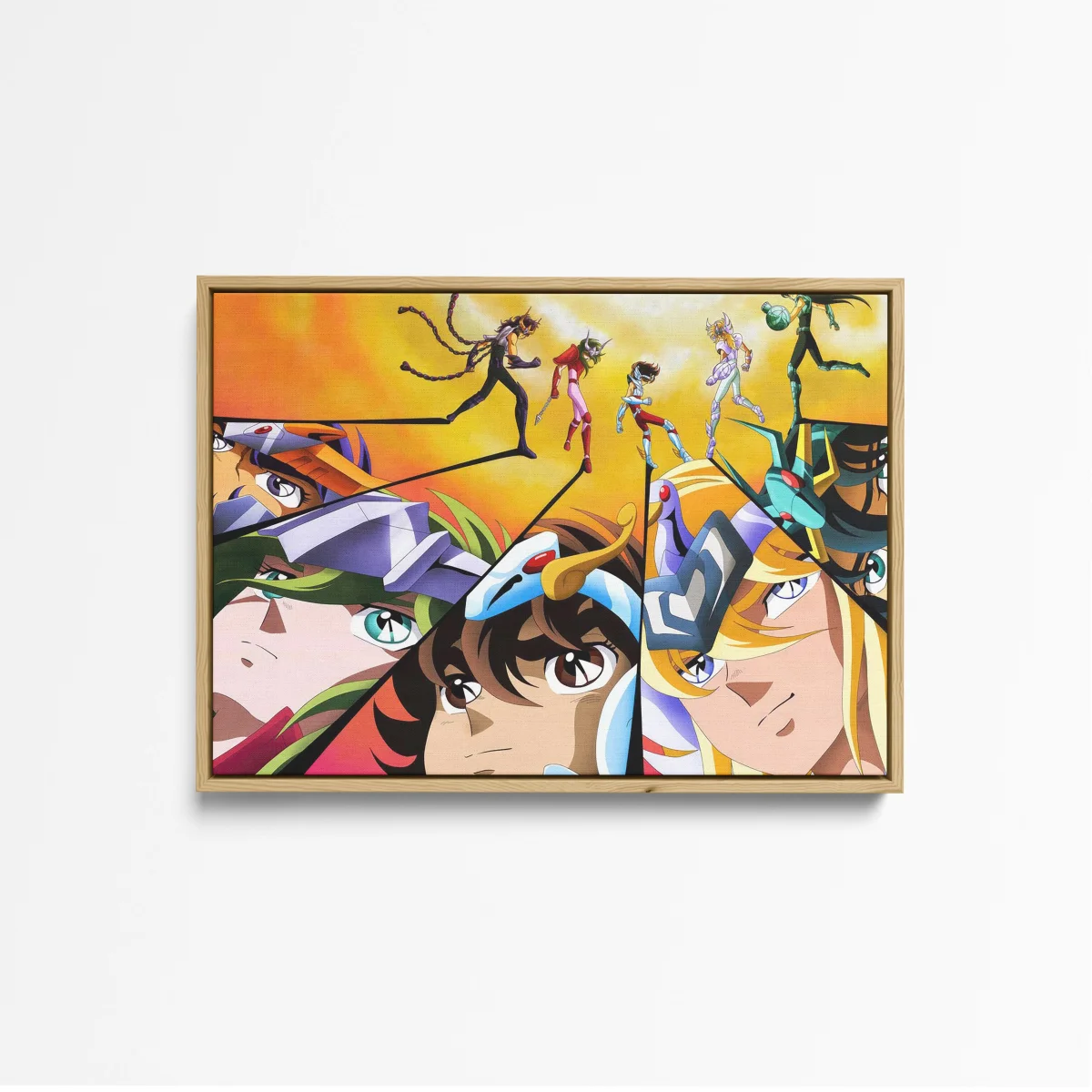 Tableau Saint Seiya Guerriers Etheres Epiques – Image 6