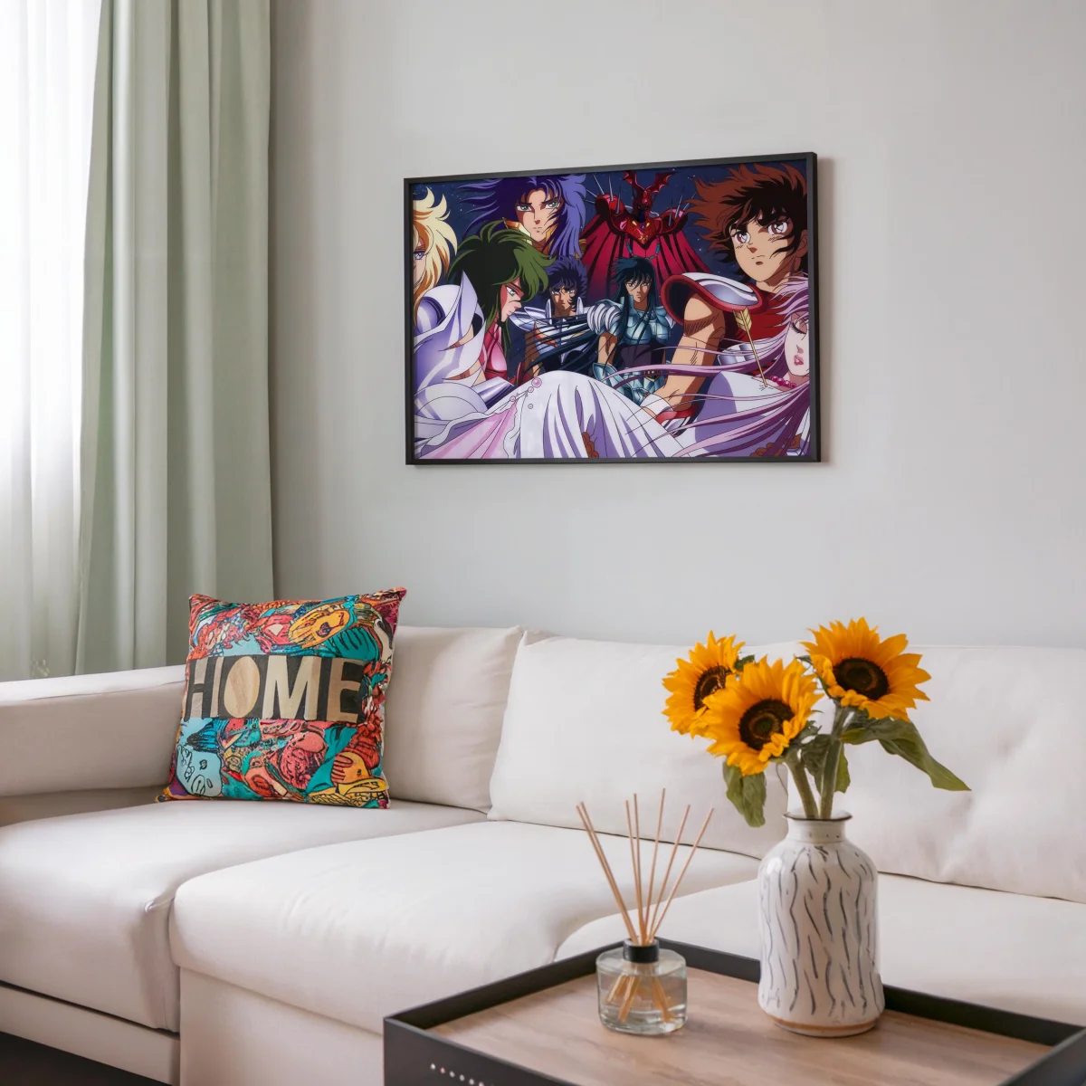 Tableau Saint Seiya Guerriers Stellaires Uni – Image 7