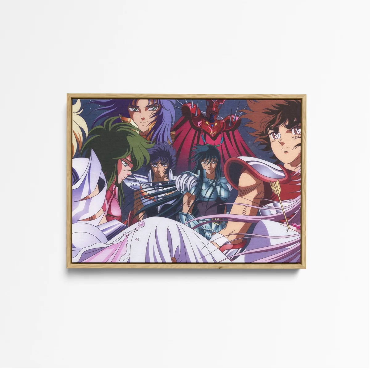 Tableau Saint Seiya Guerriers Stellaires Uni – Image 6