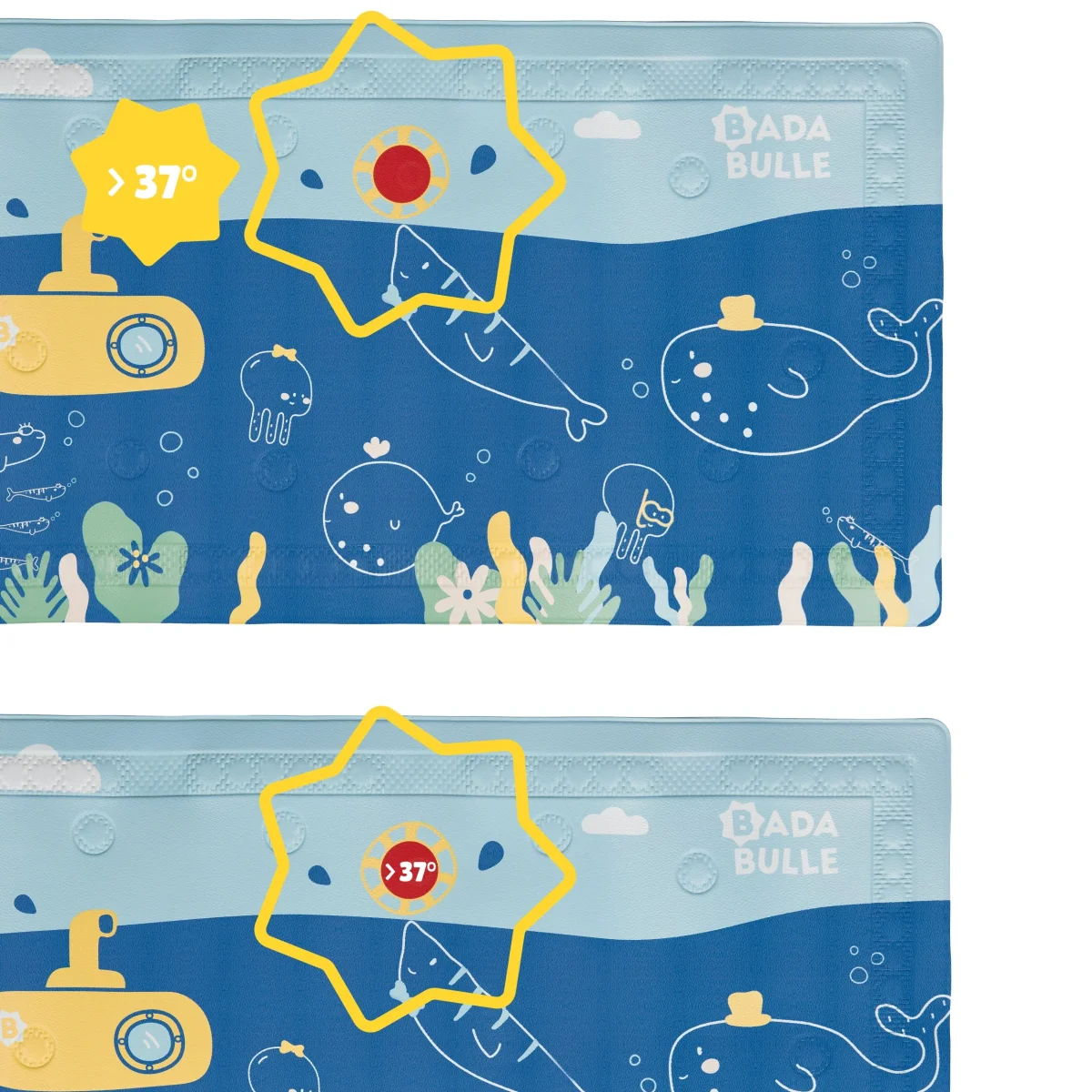 Tapis de bain avec témoin de température – Image 5