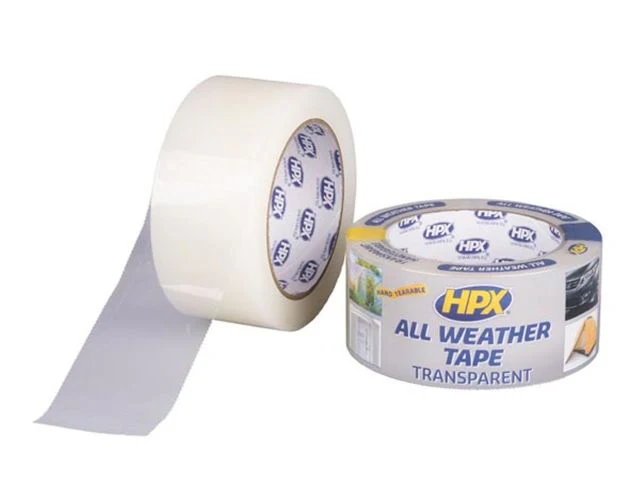 All weather tape transparent 25x48mm – Image 2